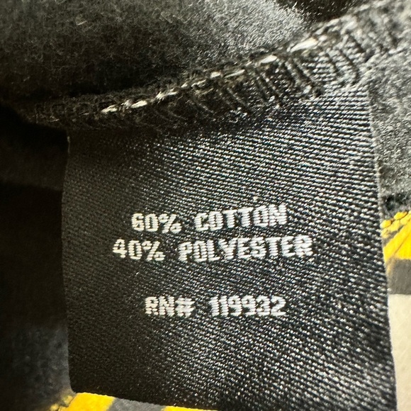 Wiz Khalifa Taylor Gang Black Yellow Embroidered Varsity Zip Up Hoodie Medium - Picture 5 of 12